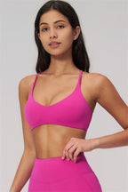 The Bold Cross Back Sports Bra
