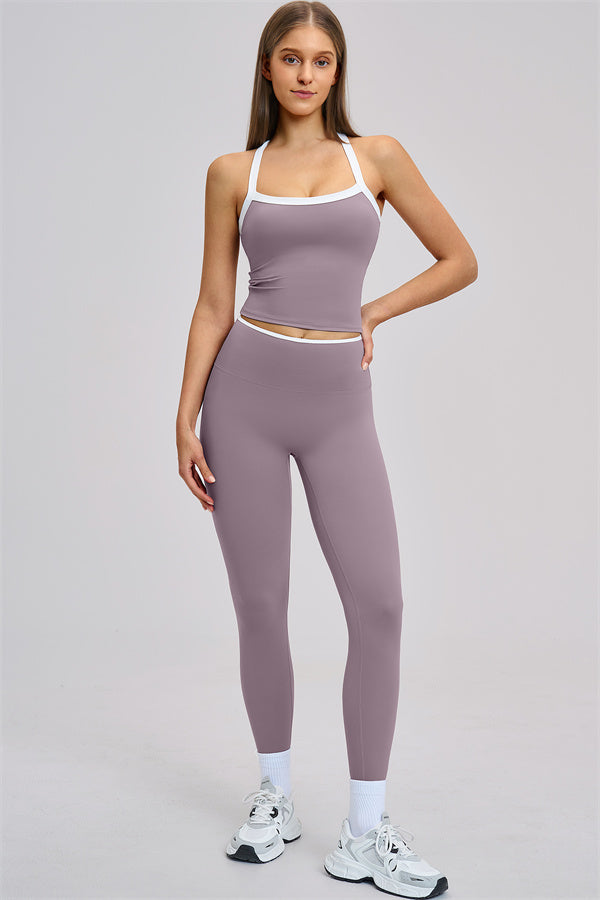 The Quest Cross Back Crop Top
