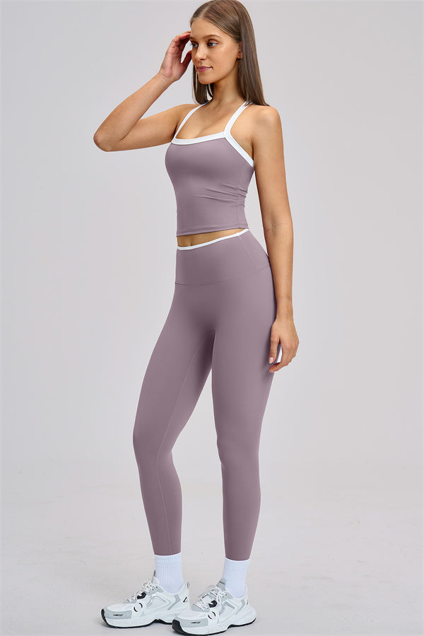 The Quest Cross Back Crop Top