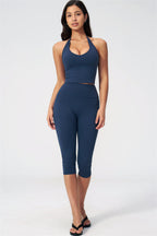 The Twirl Halter Tank Top