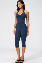 The Twirl Halter Tank Top