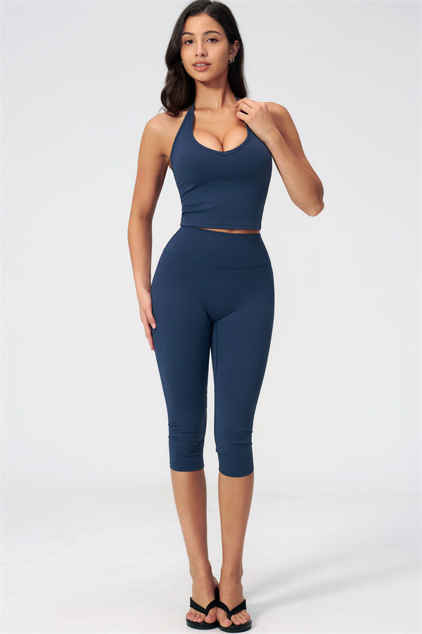 The Twirl Halter Tank Top