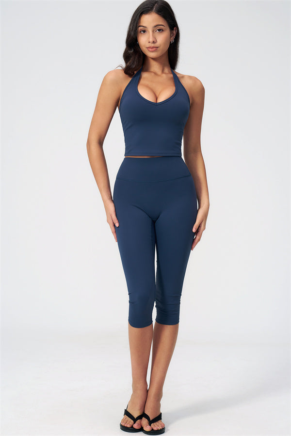 The Twirl Halter Tank Top