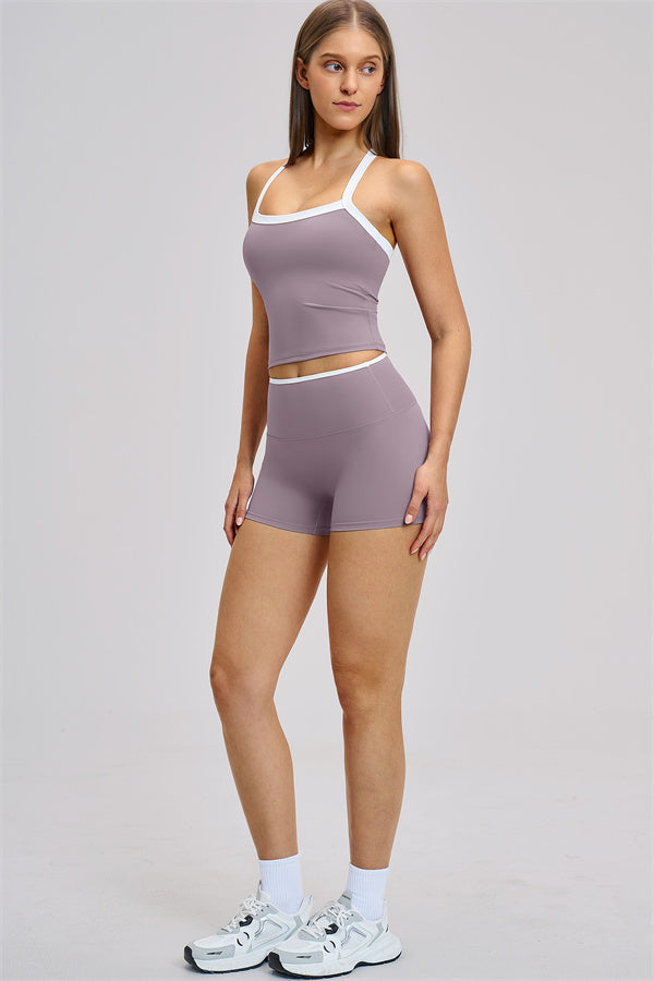 The Quest Cross Back Crop Top