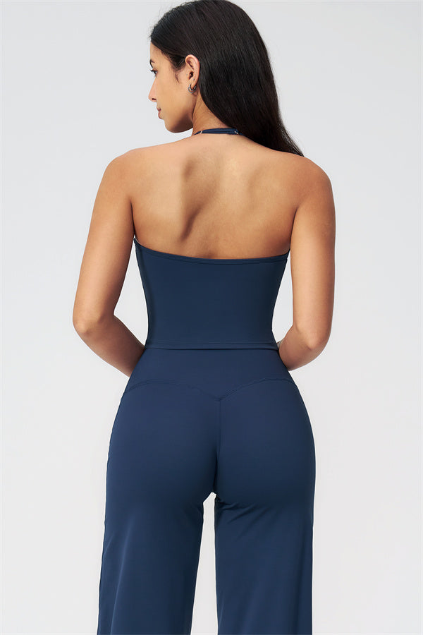 The Twirl Halter Tank Top