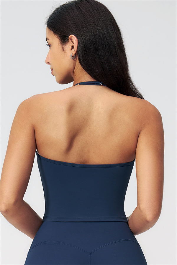 The Twirl Halter Tank Top