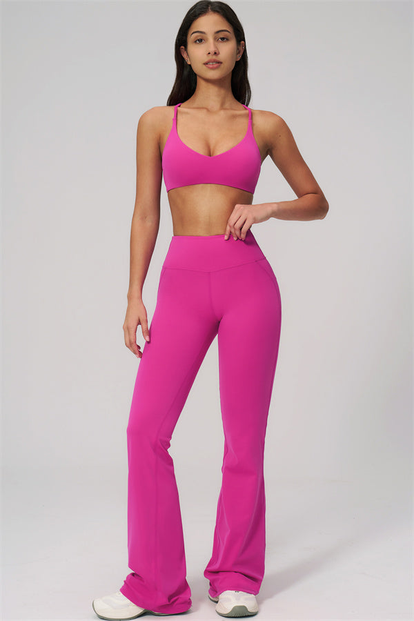 The Bold Cross Back Sports Bra