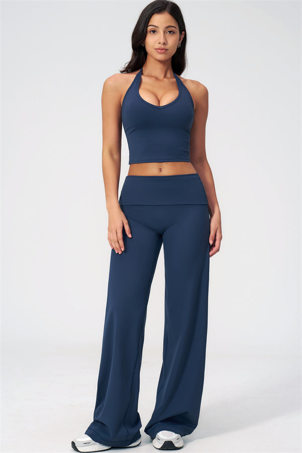 The Twirl Halter Tank Top