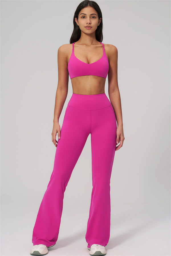 The Bold Cross Back Sports Bra