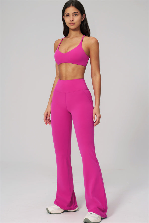 The Bold Cross Back Sports Bra