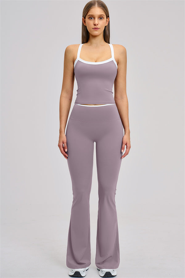 The Quest Cross Back Crop Top