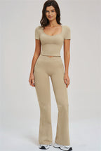 The Flourish Flared Leggings