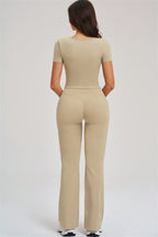 The Flourish Flared Leggings