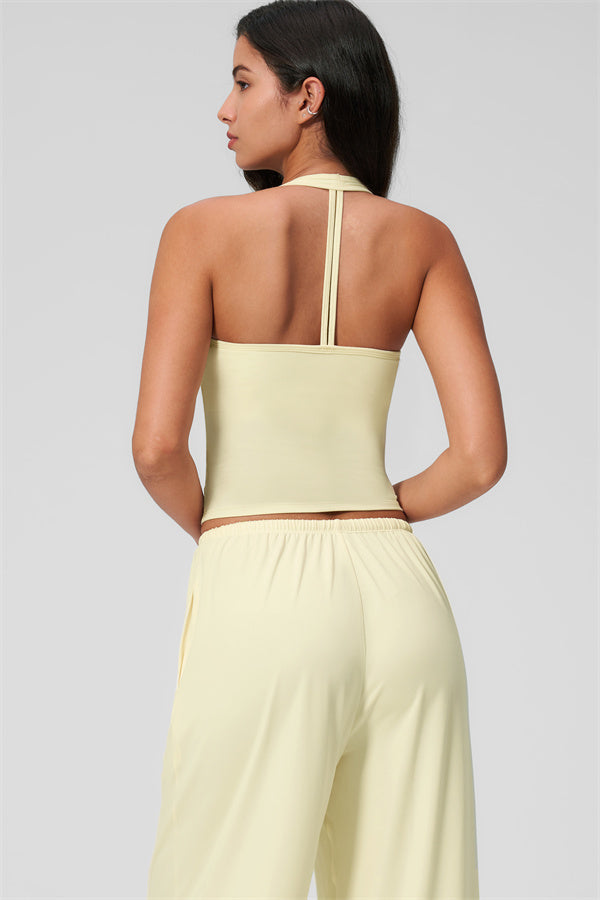 The Sprint Halter Tank Top