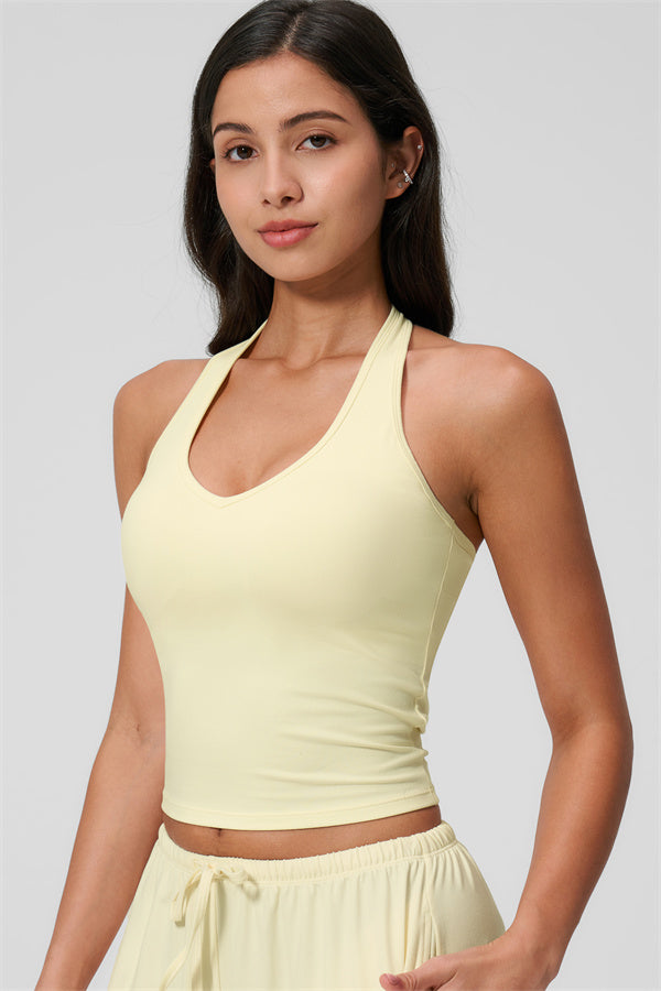 The Sprint Halter Tank Top