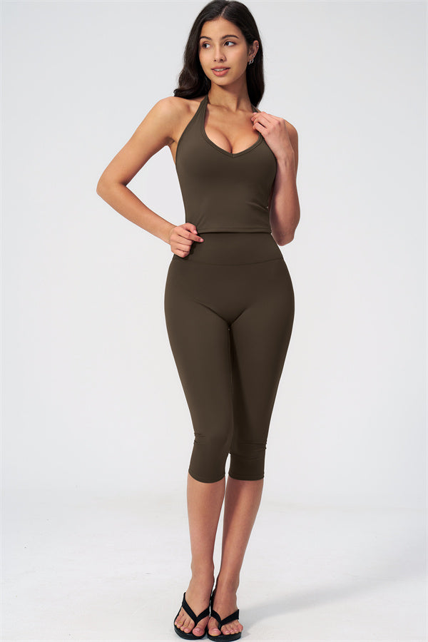 The Twirl Halter Tank Top