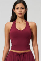 The Sprint Halter Tank Top
