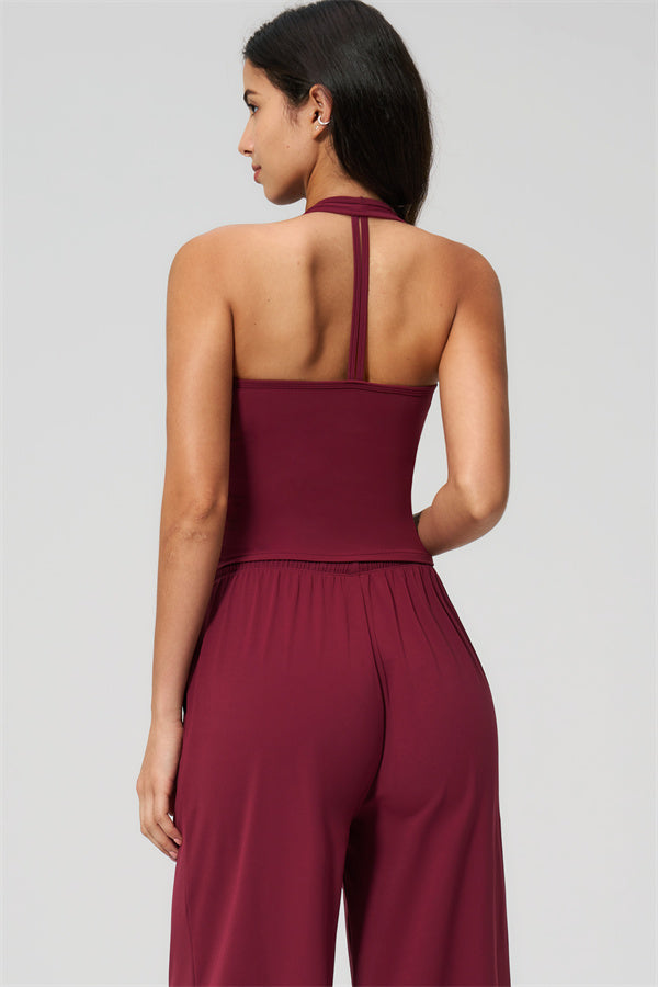 The Sprint Halter Tank Top