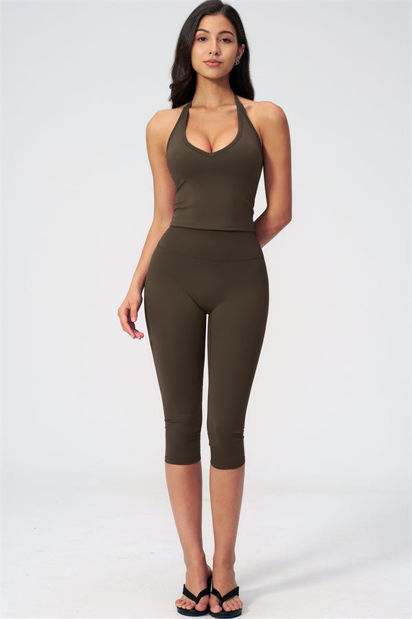 The Twirl Halter Tank Top