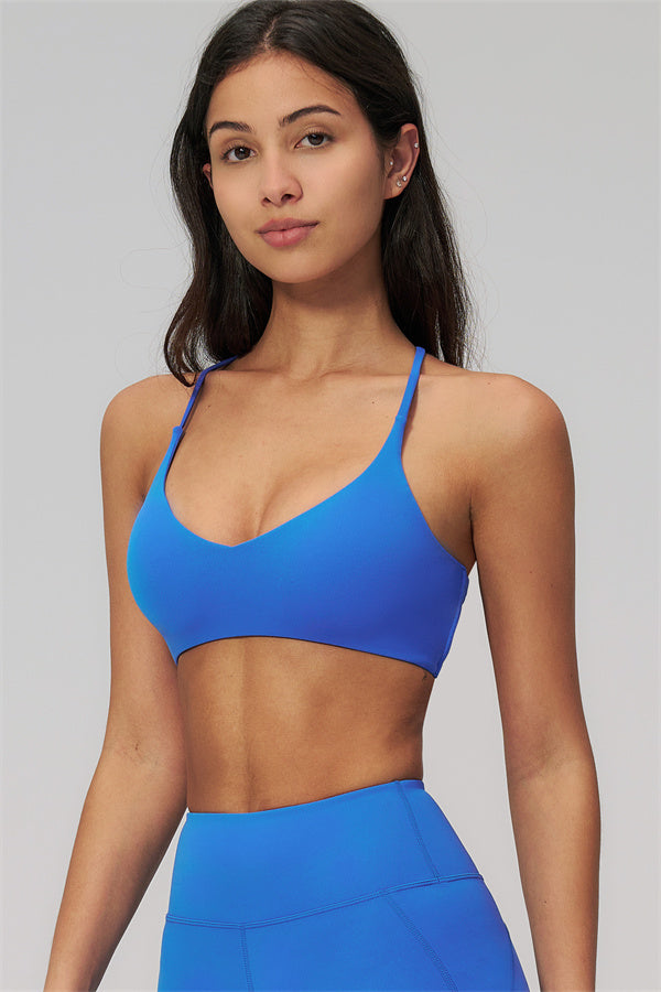 The Bold Cross Back Sports Bra