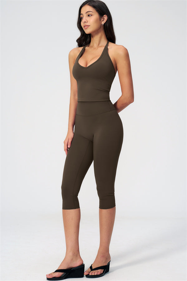 The Twirl Halter Tank Top
