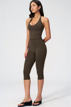 The Twirl Halter Tank Top