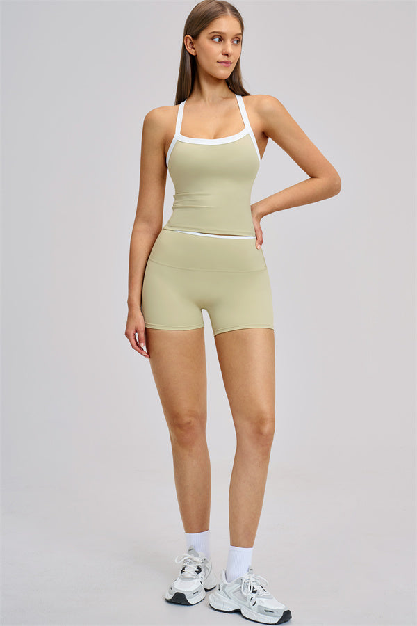 The Quest Cross Back Crop Top