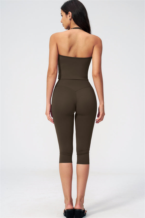 The Twirl Halter Tank Top
