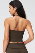 The Twirl Halter Tank Top