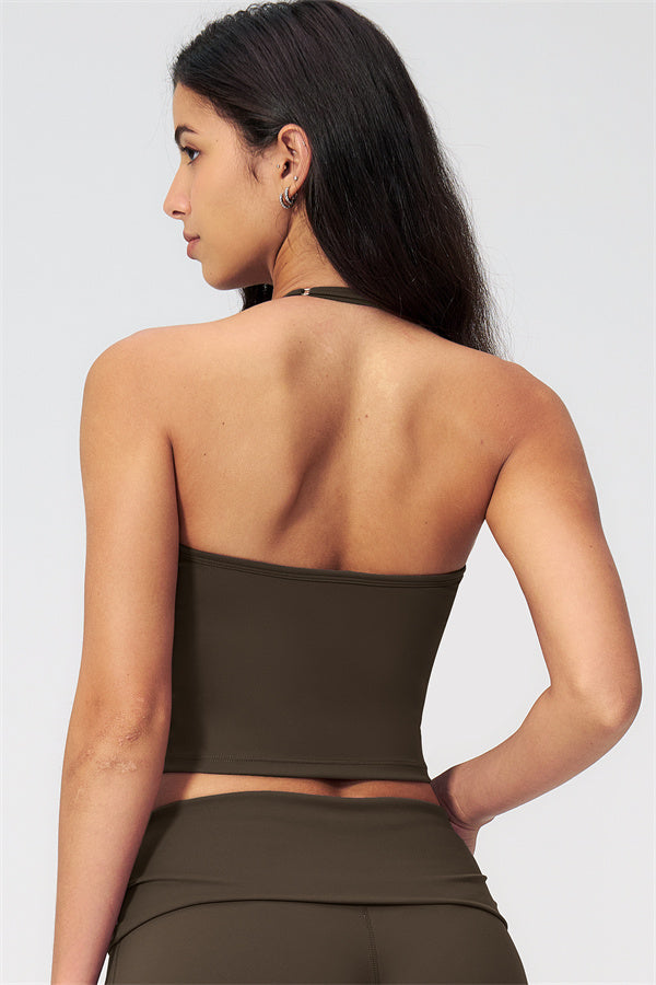 The Twirl Halter Tank Top