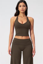 The Twirl Halter Tank Top