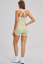The Quest Cross Back Crop Top