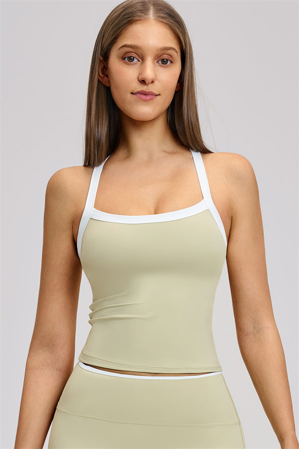 The Quest Cross Back Crop Top