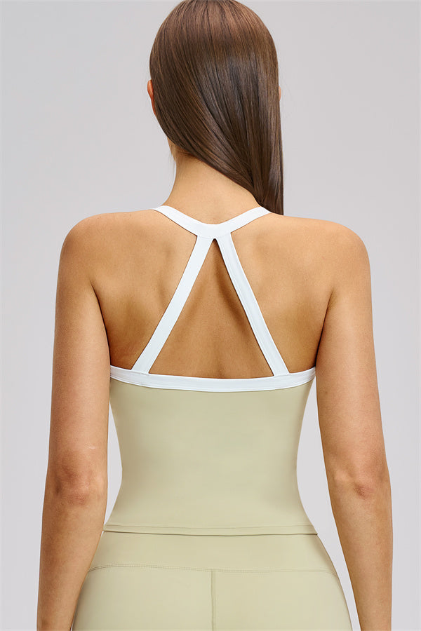 The Quest Cross Back Crop Top