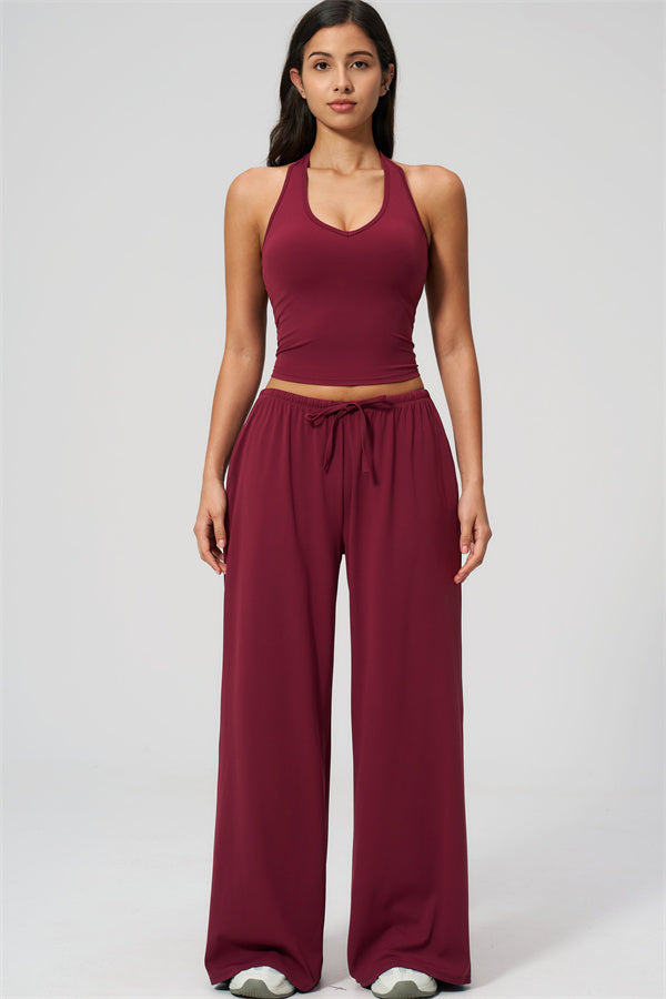 The Sprint Halter Tank Top