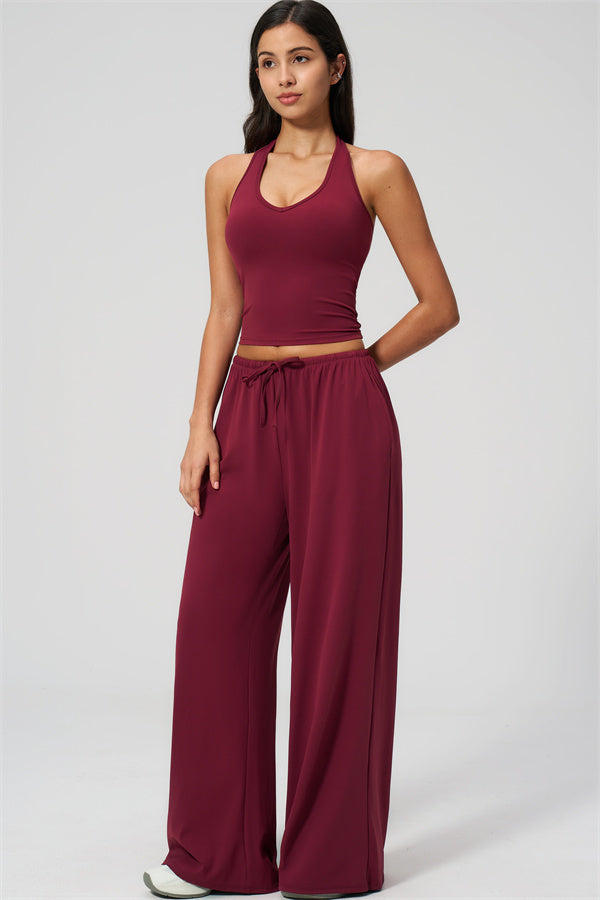 The Sprint Halter Tank Top