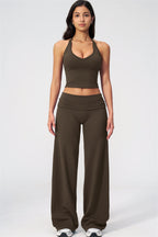 The Twirl Halter Tank Top
