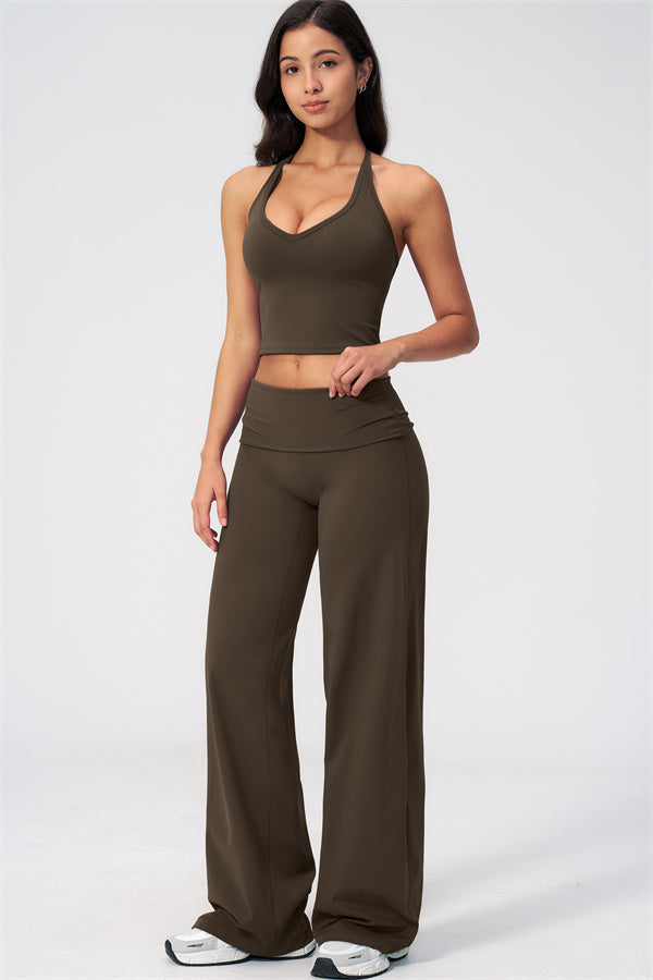 The Twirl Halter Tank Top