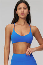The Bold Cross Back Sports Bra