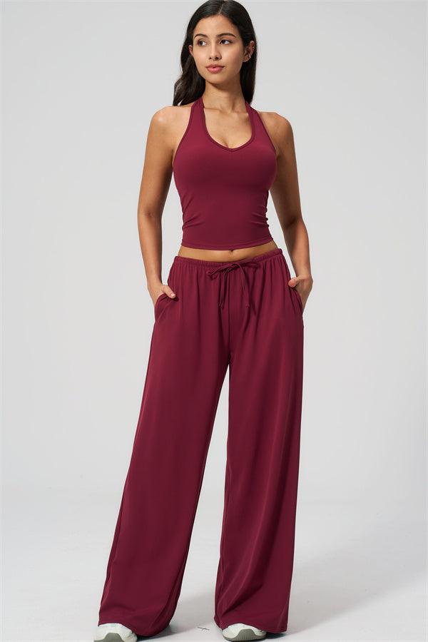 The Sprint Halter Tank Top