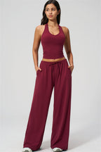 The Sprint Halter Tank Top