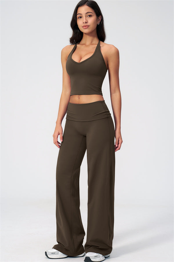 The Twirl Halter Tank Top