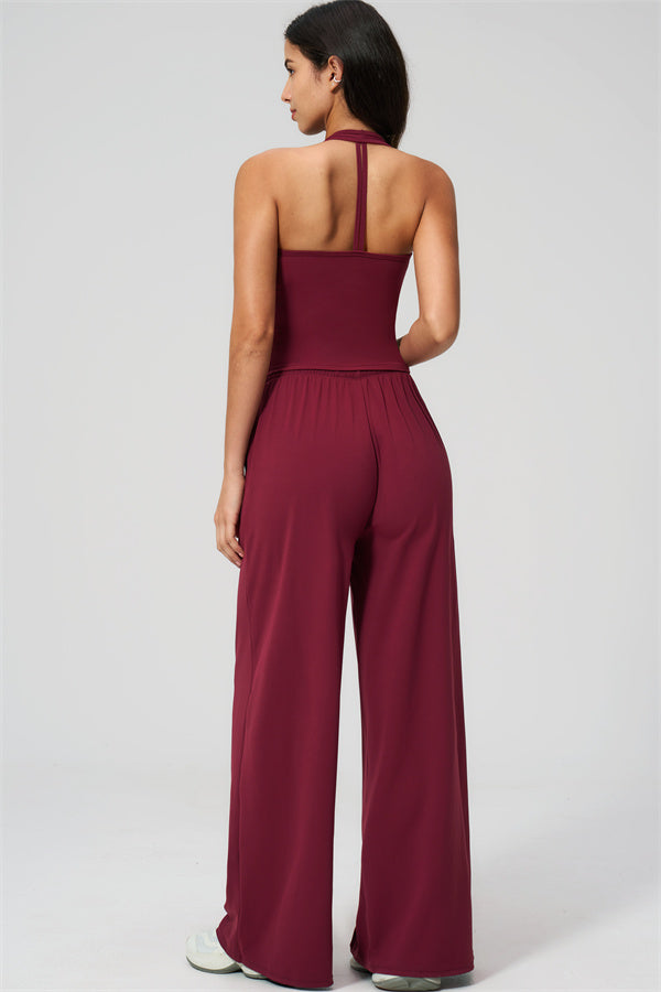 The Sprint Halter Tank Top