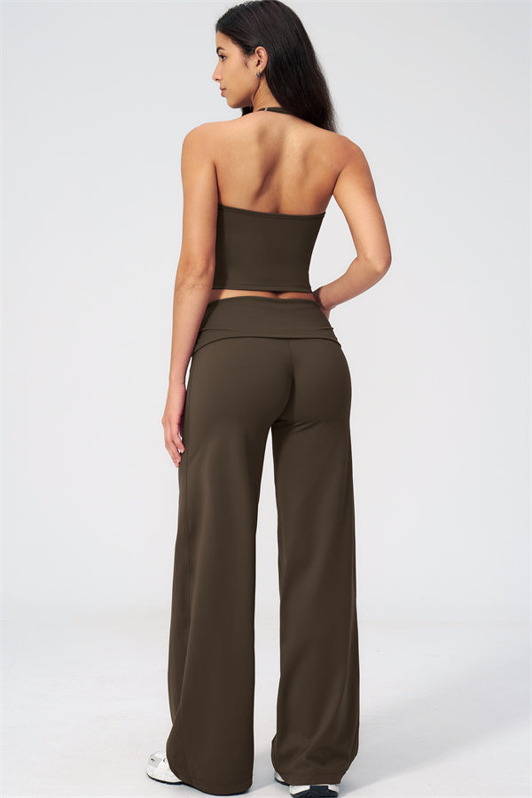 The Twirl Halter Tank Top