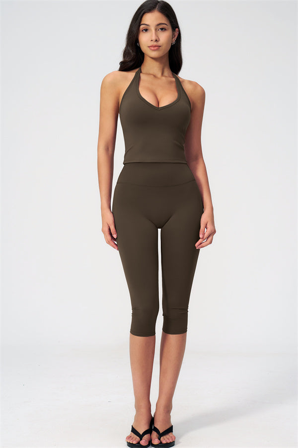 The Twirl Halter Tank Top