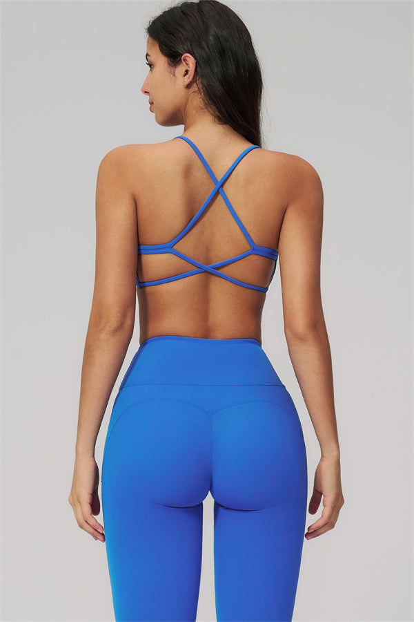 The Bold Cross Back Sports Bra