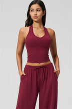 The Sprint Halter Tank Top