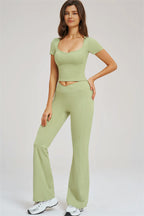 The Flourish Flared Leggings