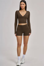 The Swoon Long Sleeve Crop top