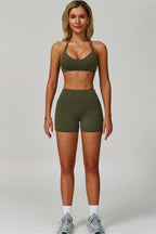 The Bold Cross Back Sports Bra